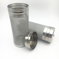 Silver Color 6 x 14 300 Micron acero inoxidable Corny Keg Filer para HomeBrew cerveza